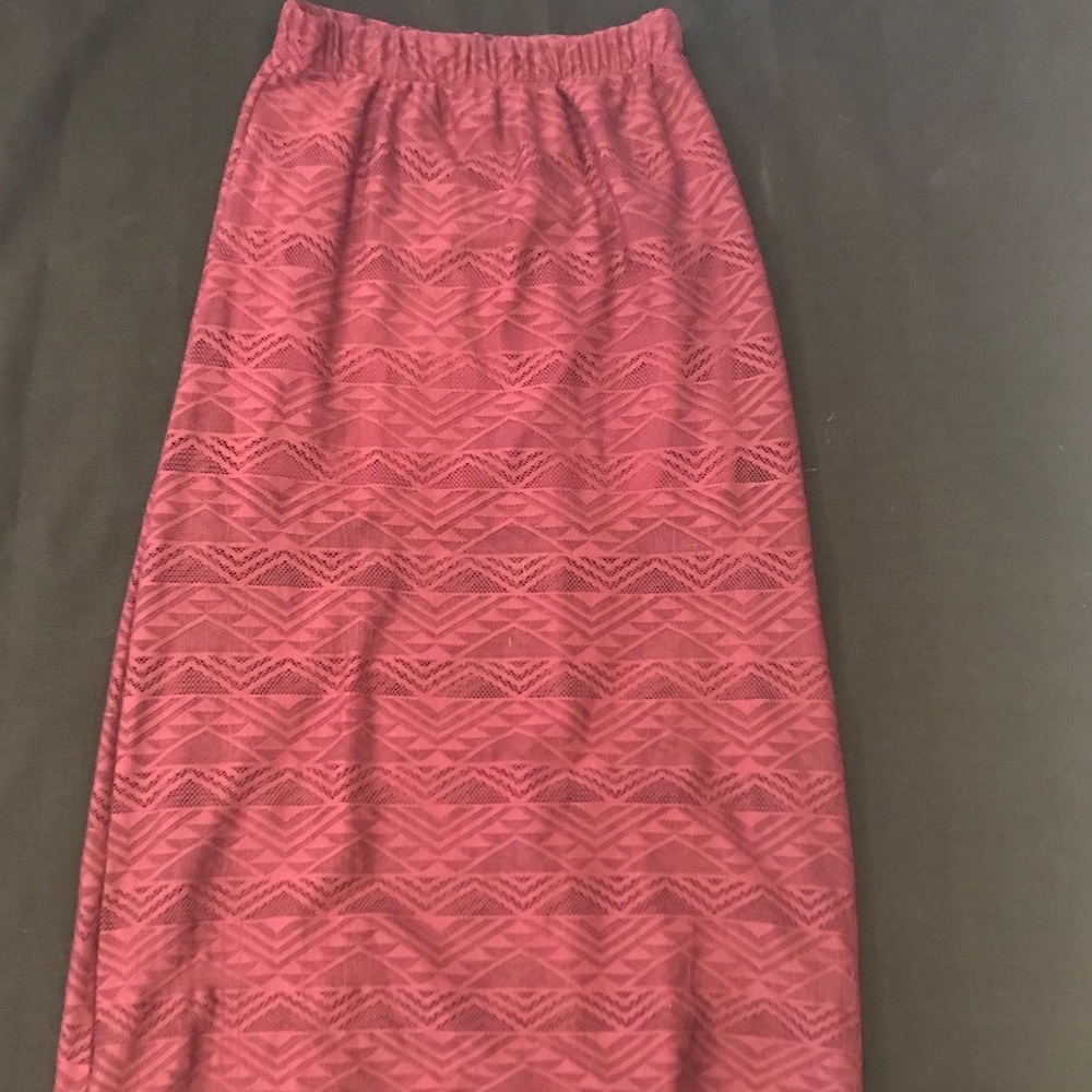 Zumiez long skirt size XS